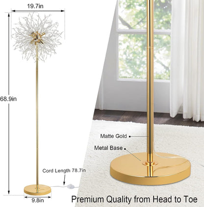Crystal Floor Lamp | Modern Floor Lamp | In My Aura