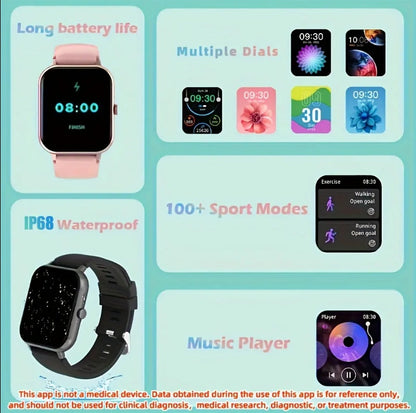Waterproof Smart Watch | Fitness Tracker Watch | In My Aura