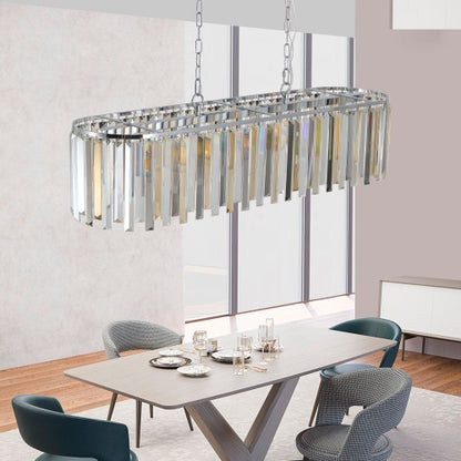Oval Crystal Chandelier | Luxury Crystal Chandelier | In My Aura