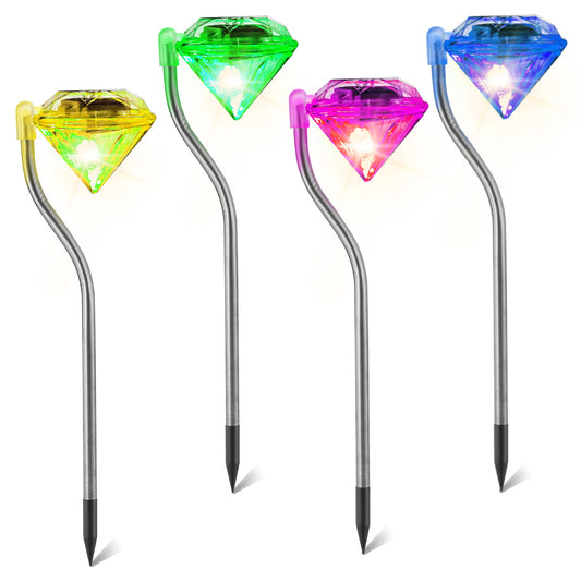 Color Changing Lights | Solar Stake Lights | In My Aura