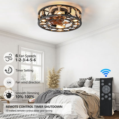 Low Profile Ceiling Fan | Modern Ceiling Fan | In My Aura