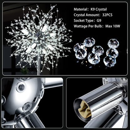 Crystal Floor Lamp | Modern Floor Lamp | In My Aura