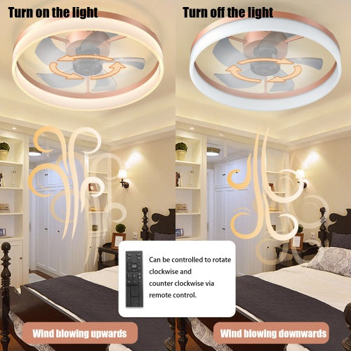 Enclosed Ceiling Fan | LED Enclosed Ceiling Fan | In My Aura