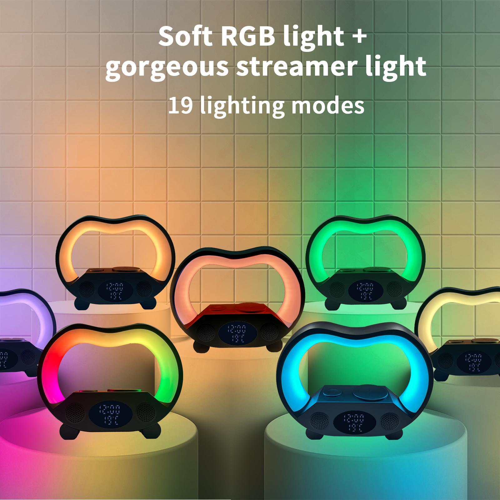 Wireless Charging Lamp | 6-In-1 Night Light | In My Aura