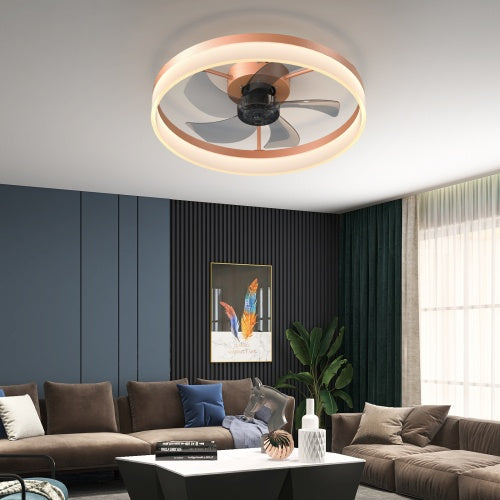 Enclosed Ceiling Fan | LED Enclosed Ceiling Fan | In My Aura