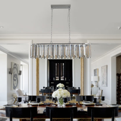 Oval Crystal Chandelier | Luxury Crystal Chandelier | In My Aura