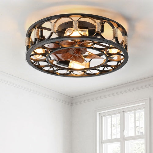 Low Profile Ceiling Fan | Modern Ceiling Fan | In My Aura